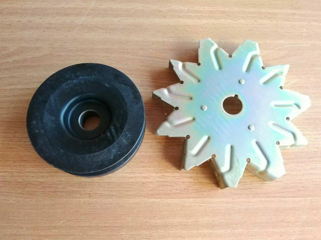 Alternator Pulley fits Isuzu KBD TFS TFR Chevrolet LUV C223 4JA1 4JB1 Genuine 5812220710 View Rear