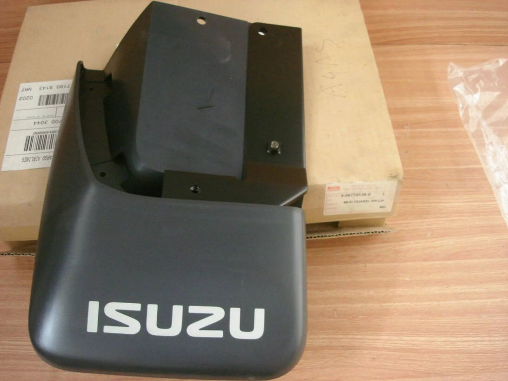 Mud Flaps Splash Guards Rear Left fits Isuzu Pickup TFS TFR Chevrolet LUV 5867701360 View Front