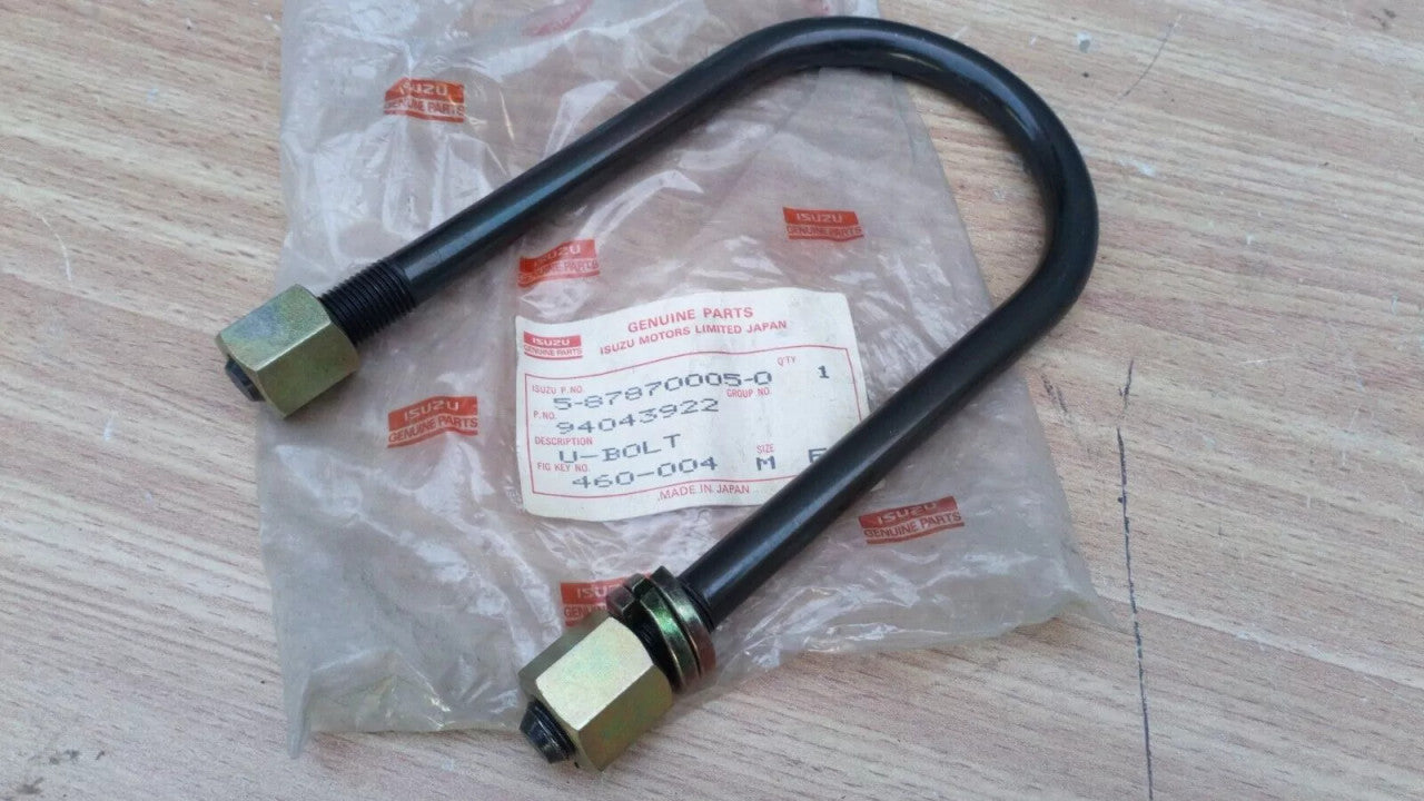 Leaf Spring U-Bolt Rear fits Isuzu Pickup KB Chevrolet LUV 5878700050 Genuine View Front