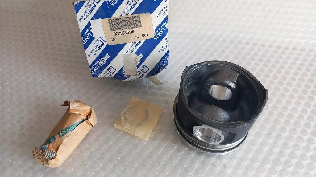 Piston fits Fiat Elba Tempra Tipo Uno Fiorino Diesel 5889145 Genuine View Rear