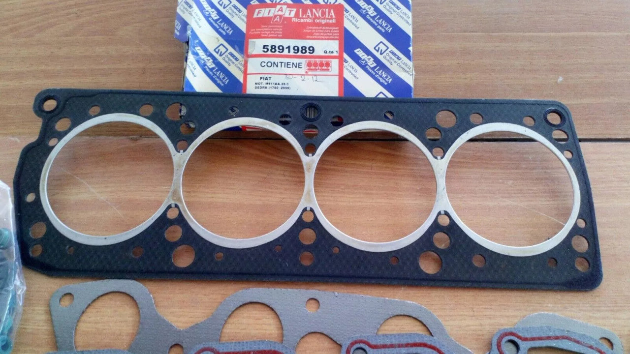 Cylinder Head Gaskets Set kit fits Lancia Dedra M611AA20C 5891989 Genuine View Rear
