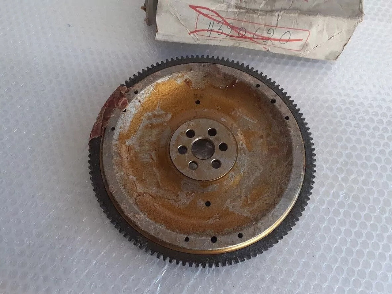 Flywheel fits Lancia Delta 5927389 Genuine View Rear