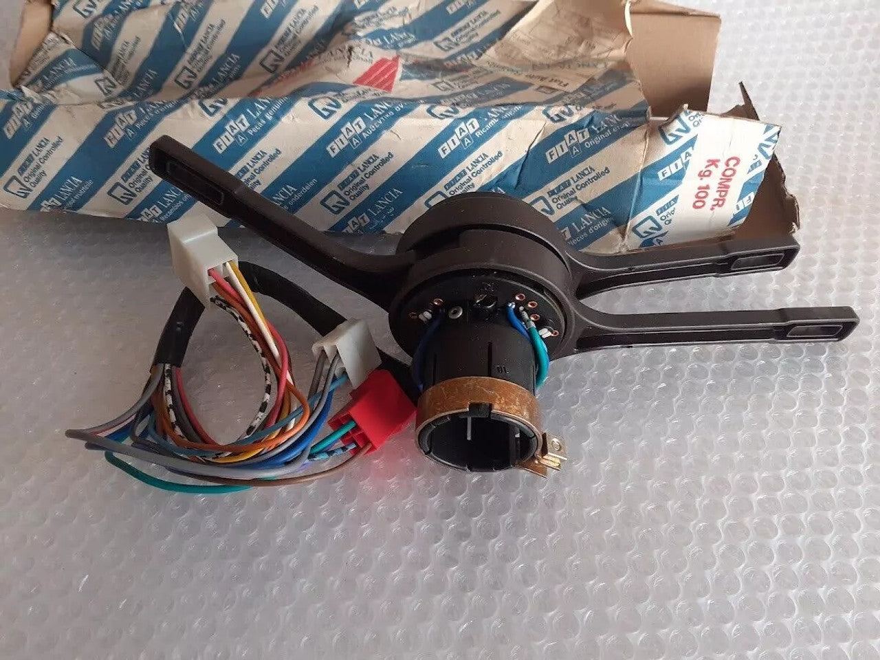 Steering Column Switch fits Fiat 127 5939296 Genuine View Left