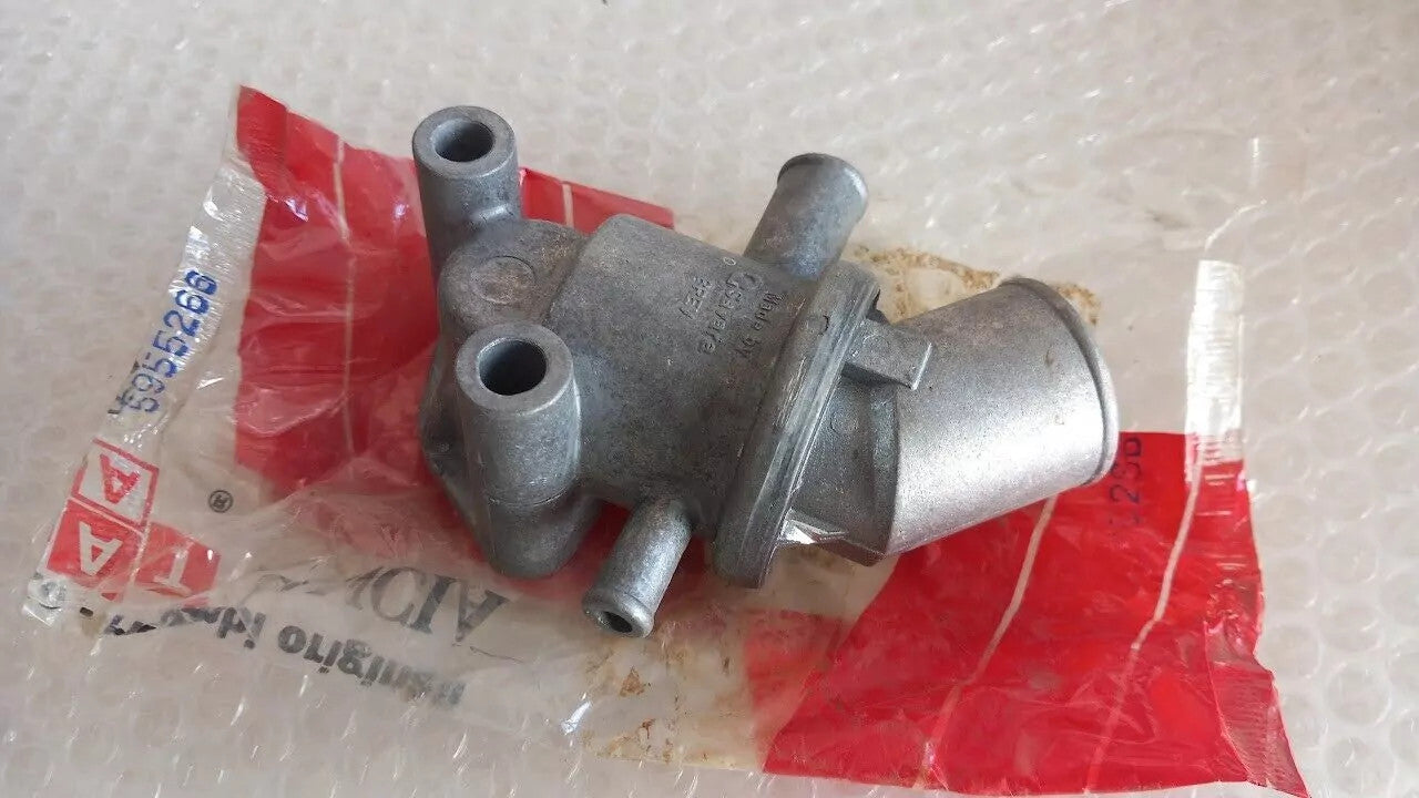 Thermostat Housing fits Fiat Uno R89 5955266 Genuine View Front