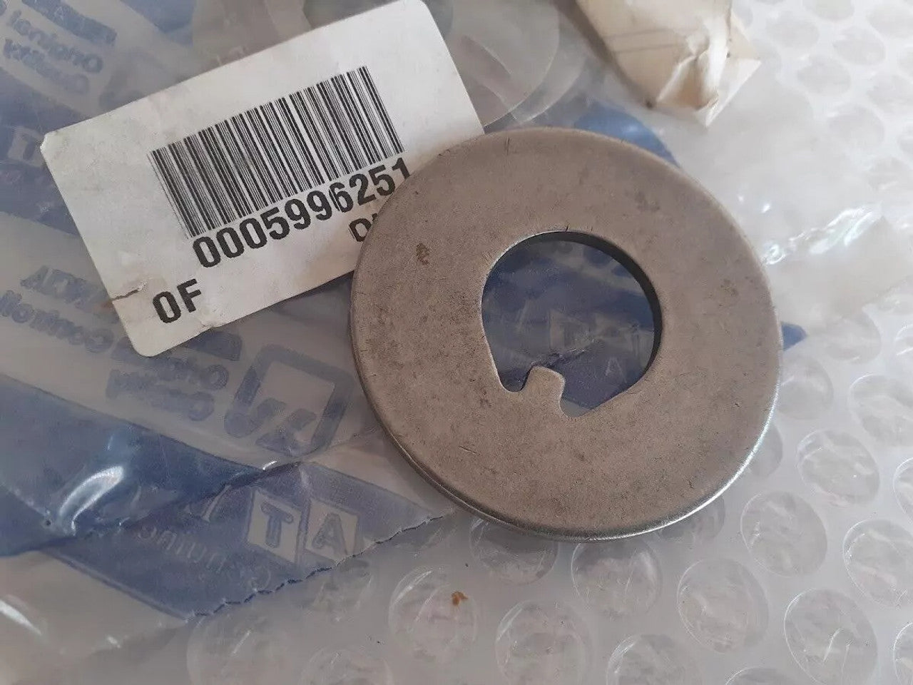Stub Axle Washer fits Fiat Ducato Peugeot Boxer J5 Relay C25 5996251 Genuine View Front