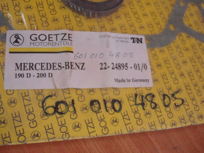 Crankcase Gaskets Set fits Mercedes Benz OM601 engine 6010104805 View Rear