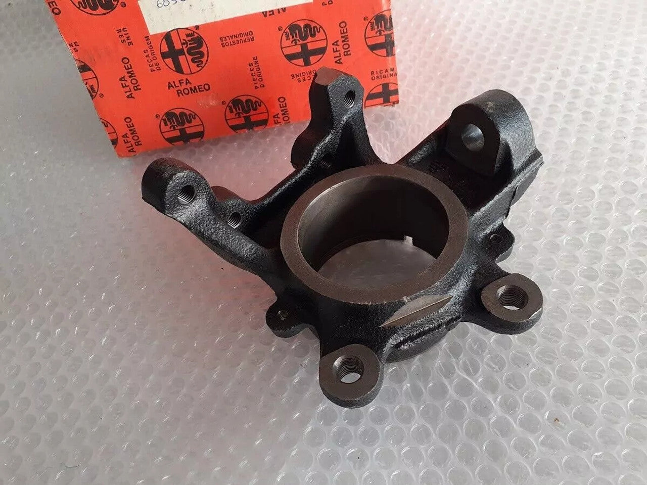 Steering Knuckle Front Left fits Alfa Romeo 33 60501383 Genuine View Rear