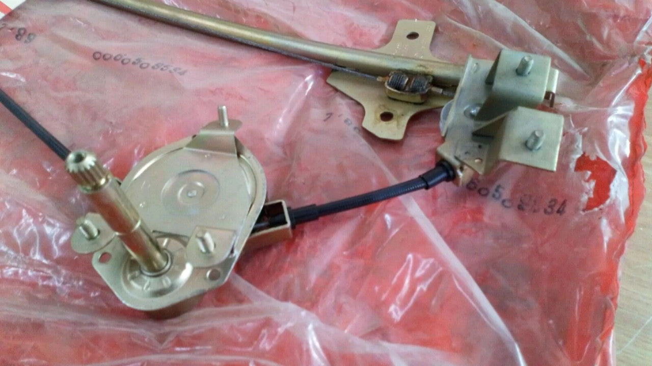 Window Regulator Rear Right Manual fits Alfa Romeo 164 60509534 Genuine View Left