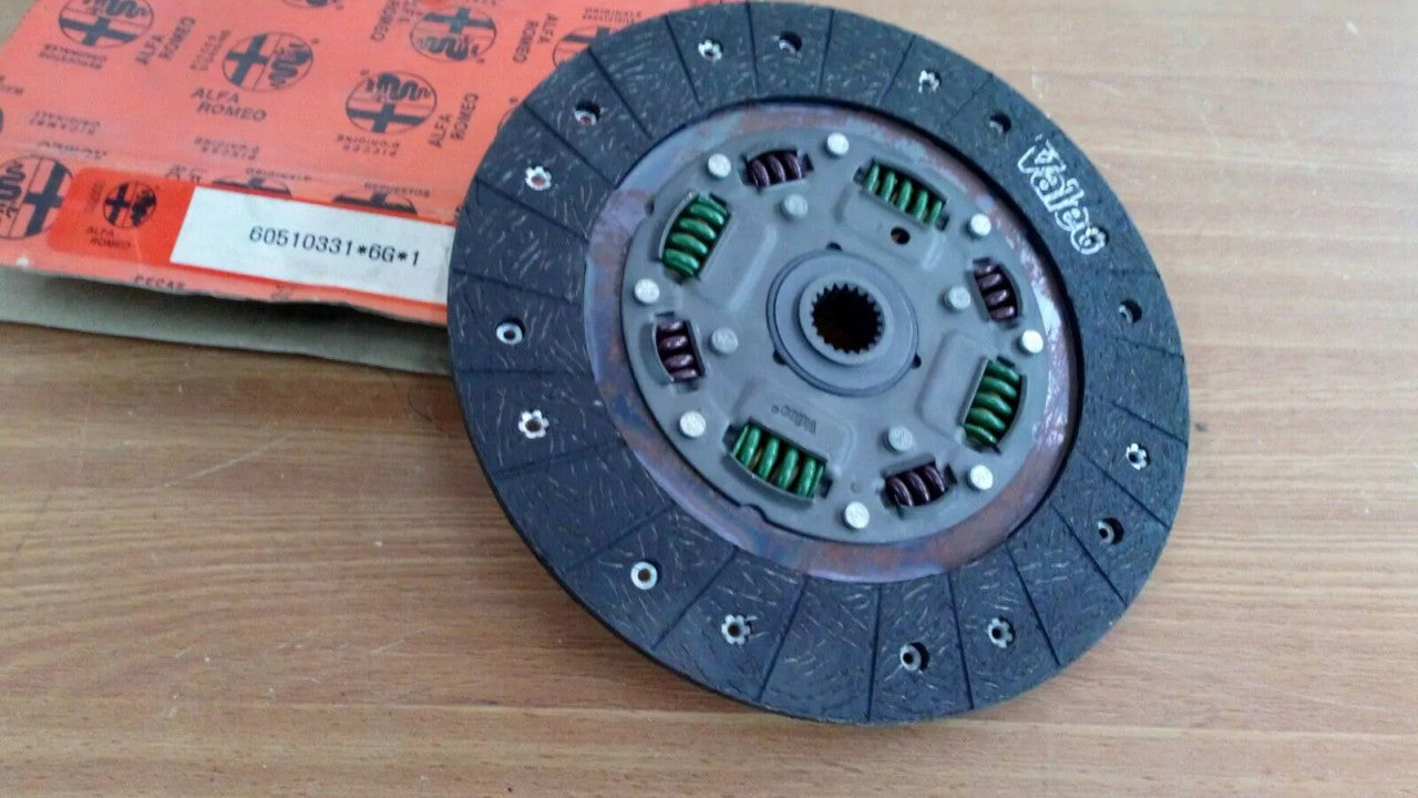 Clutch Disc fits Alfa Romeo 164 60510331 Genuine View Front