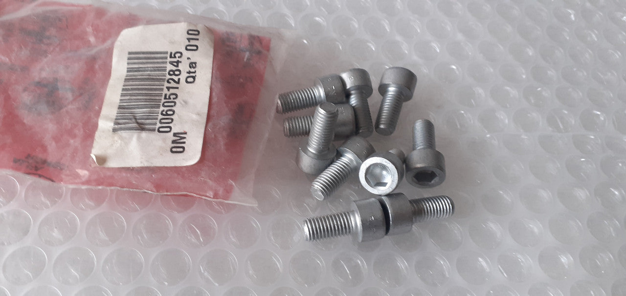 10x Multi Purpose Screw fits Alfa Romeo 155 164 75 Spider 60512845 Genuine View Front