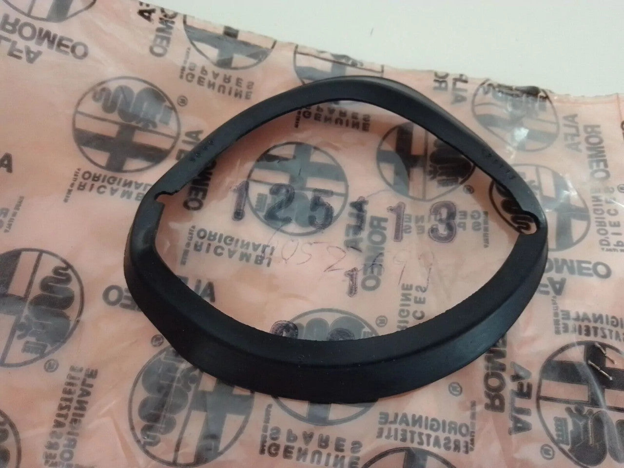 Fuel Filler Neck Seal fits Alfa Romeo 33 125113 60523699 Genuine View Front