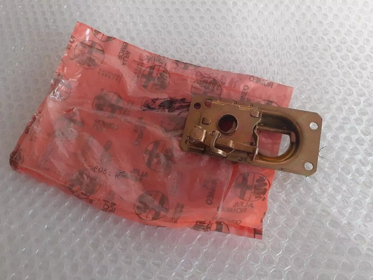 Hood Bonnet Lock Latch fits Alfa Romeo 75 60528593 Genuine View Front