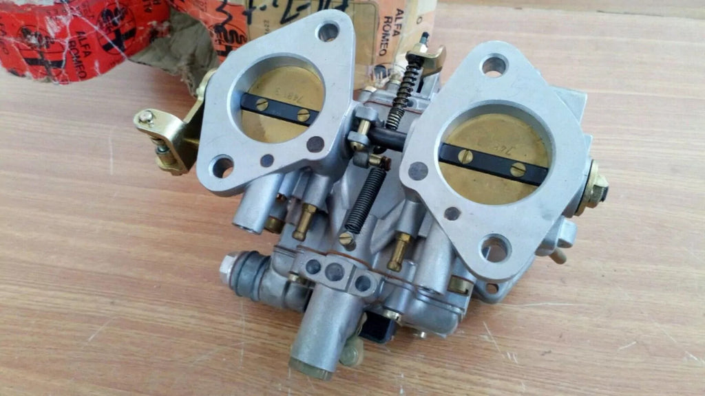 Carburetor fits Alfa Romeo 75 60534665 Genuine View Close Up Front