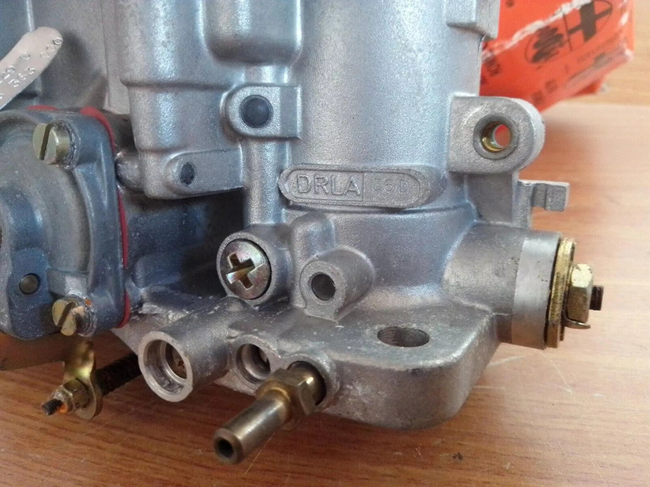 Carburetor fits Alfa Romeo 33 Alfasud DRLA36D 60536300 Genuine View Close Up Rear