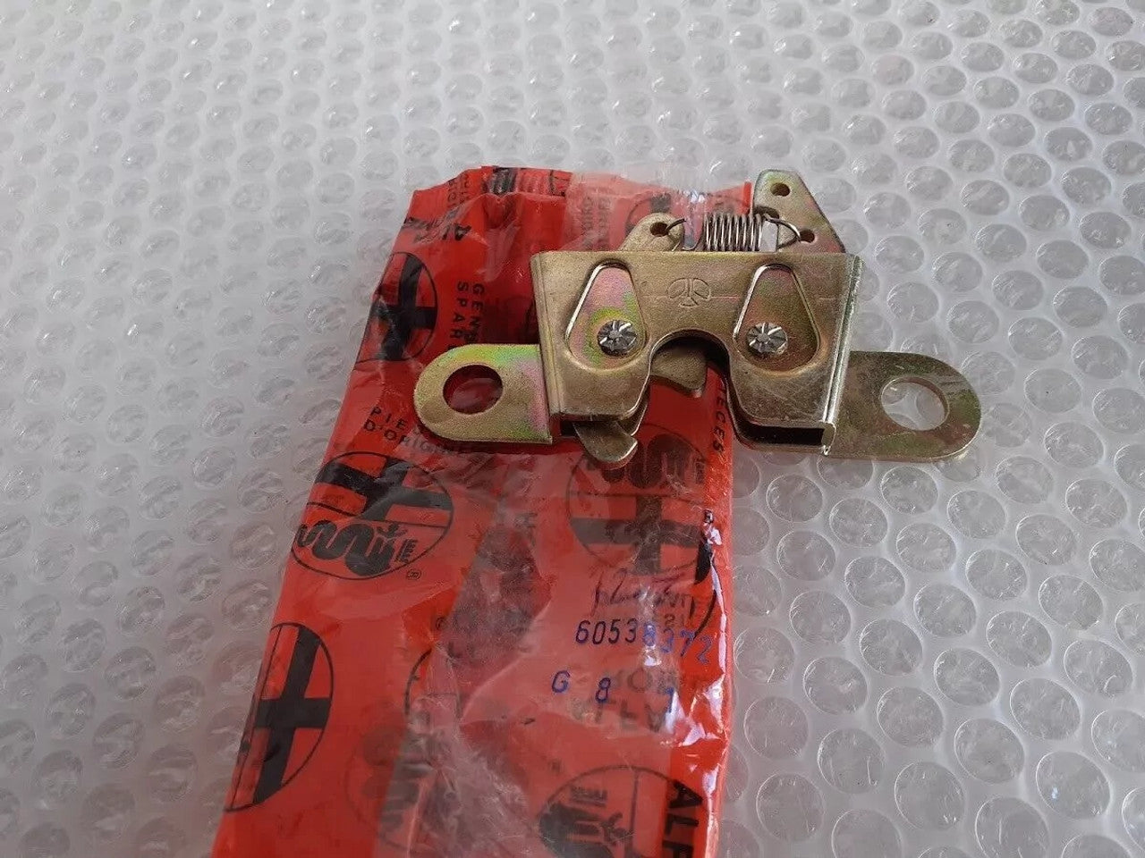 Hood Lock Bonnet fits Alfa Romeo 33 60538372 Genuine View Front