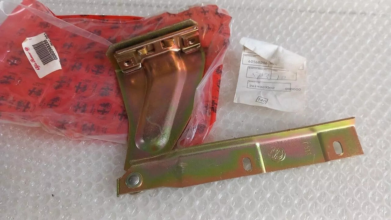 Hood Hinge Right fits Alfa Romeo 145 146 60568286 Genuine View Rear