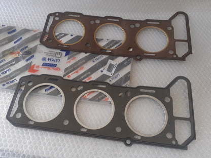 2x Cylinder Head Gasket fits Lancia Thema Alfa Romeo 75 164 RZ SZ V6 60569896 Genuine View Front