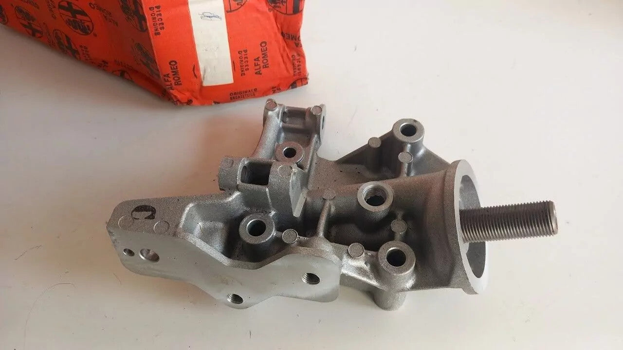 Oil Filter Support Housing fits Alfa Romeo 155 60579197 Genuine View Front