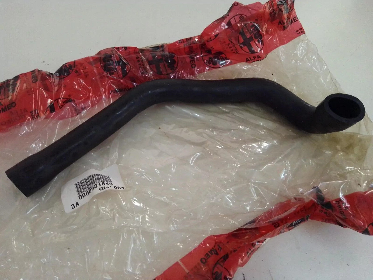 Hose fits Alfa Romeo 155 60581849 Genuine View Front