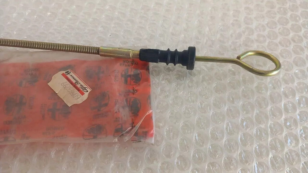 Engine Oil Dipstick fits Alfa Romeo 145 146 60593299 Genuine View Rear