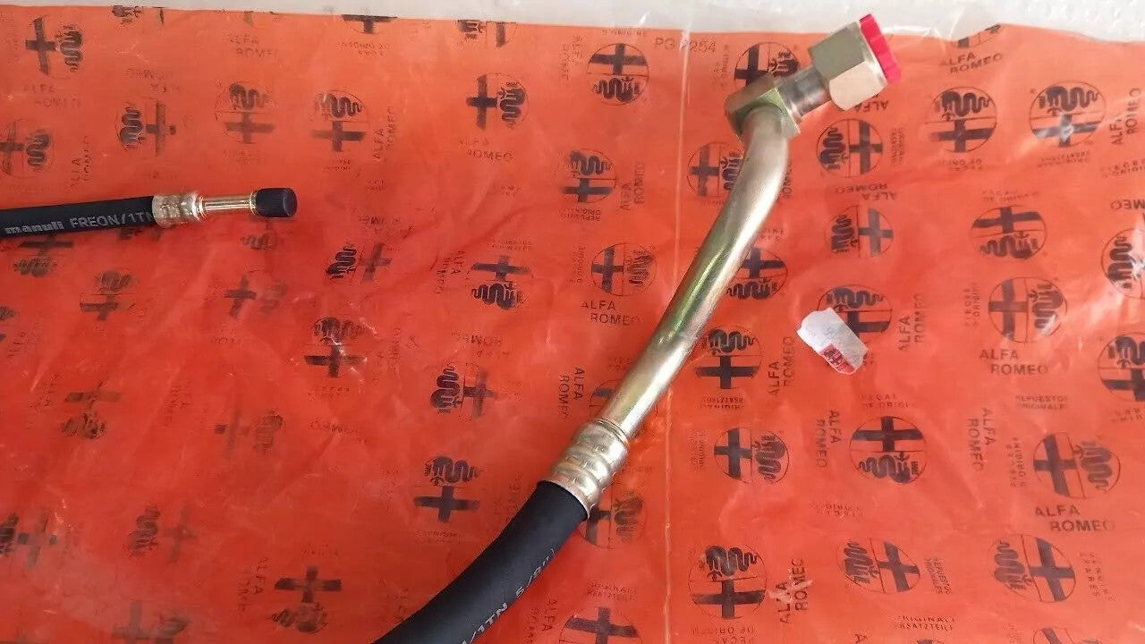 Air Condition Hose fits Alfa Romeo 155 60598966 Genuine View Right