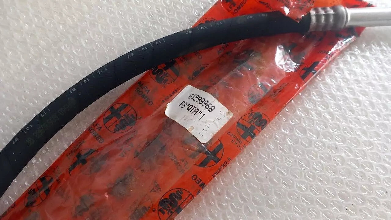 Air Condition Hose fits Alfa Romeo 155 60598968 Genuine View Rear