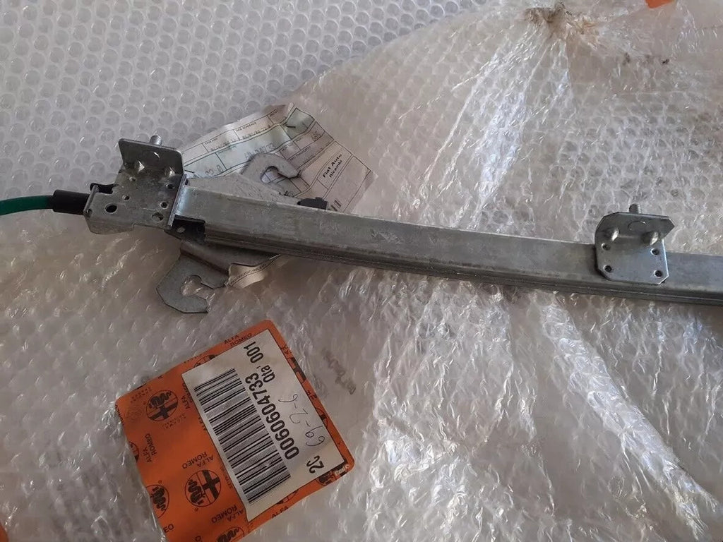 Window Regulator Rear Left fits Alfa Romeo 146 60604733 Genuine View Upper