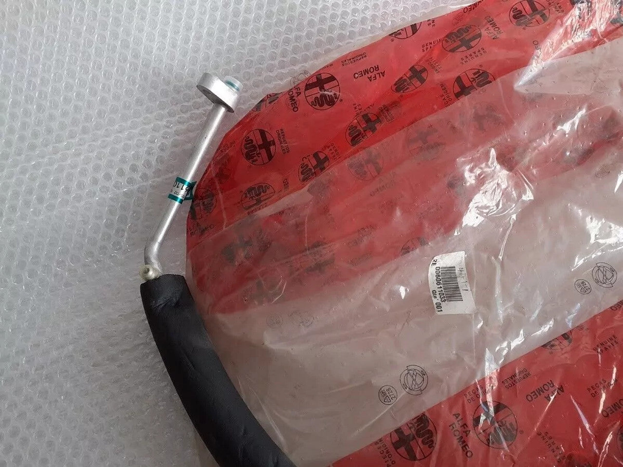 Air Condition Pipe fits Alfa Romeo 145 146 60611033 Genuine View Rear