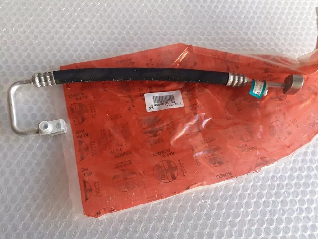 Air Condition Hose fits Alfa Romeo 156 60653199 Genuine View Rear