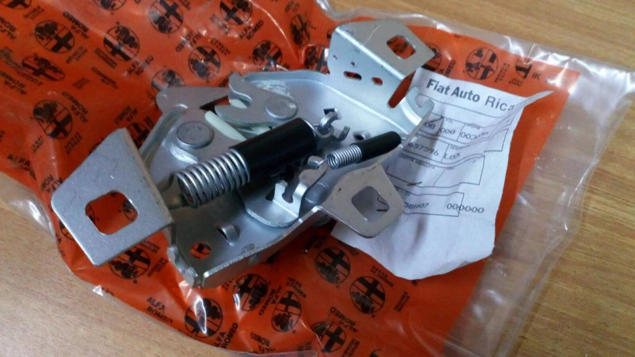 Hood Lock Latch fits Alfa Romeo 166 60657596 Genuine View Rear