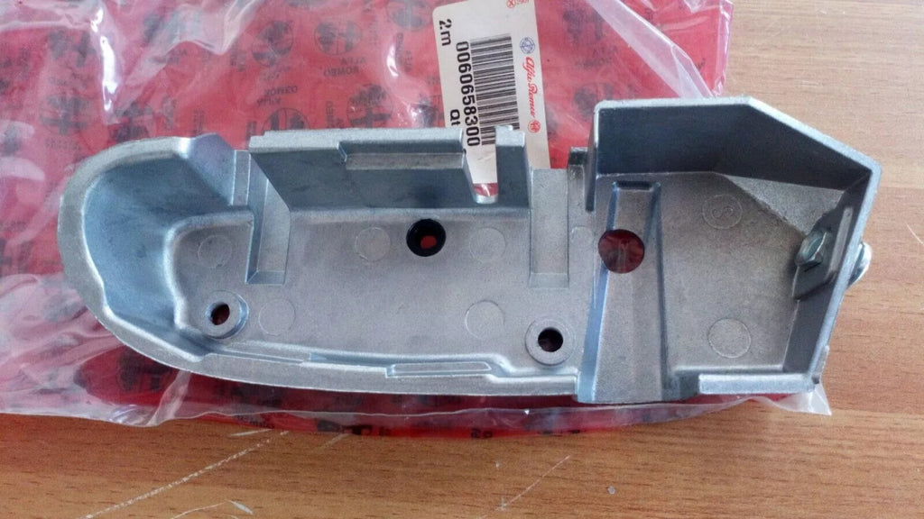 Exterior Door Handle Bracket Front Left fits Alfa Romeo 166 60658300 Genuine View Rear