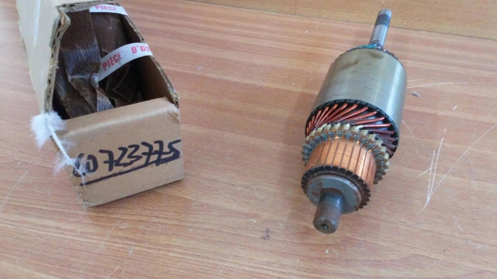 Starter Motor Armature fits Alfa Romeo Alfetta 116000503002 60723775 Genuine View Rear