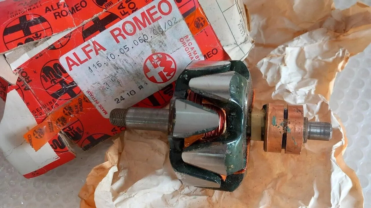 Alternator Rotor fits Alfa Romeo Alfetta 116 60725862 Genuine View Rear