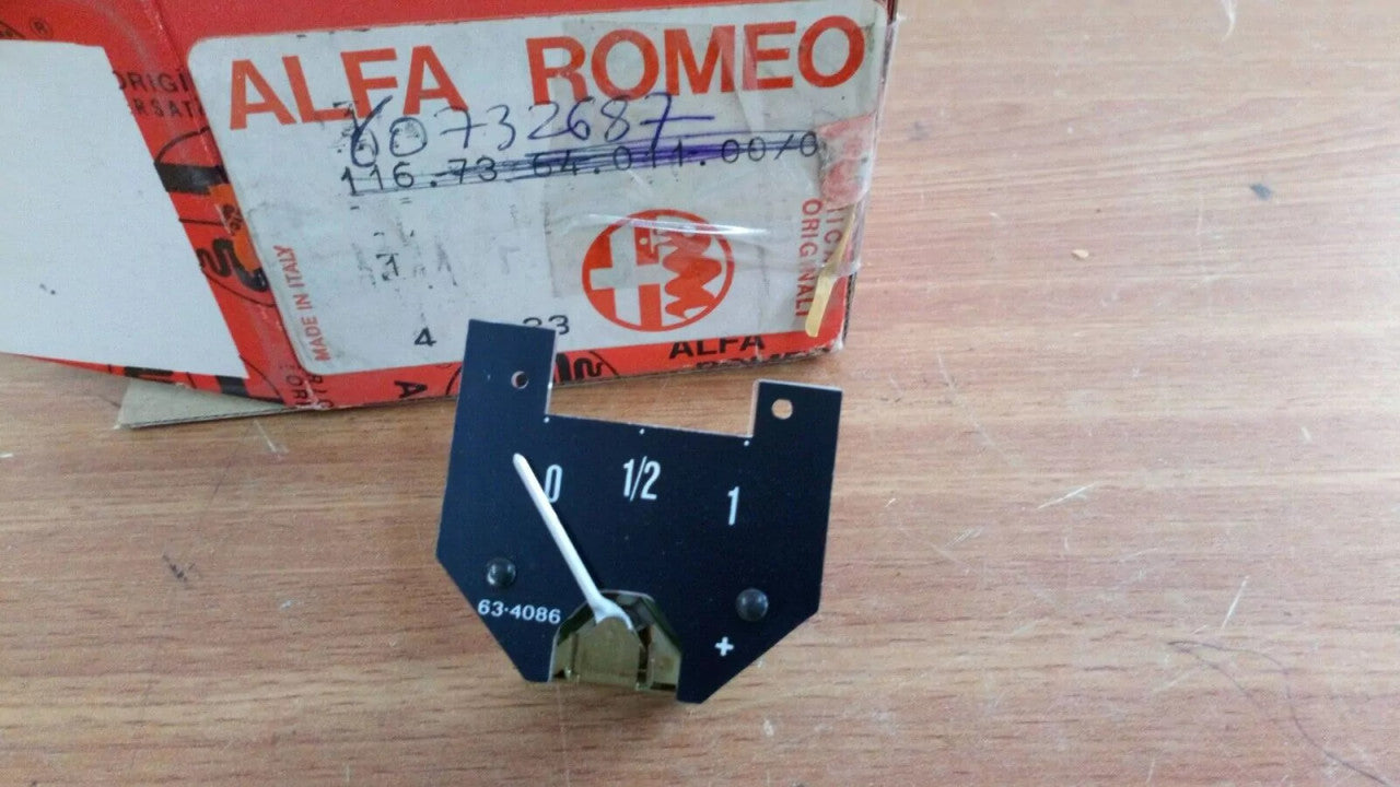 Fuel Gauge fits Alfa Romeo 116736401100 60732687 Genuine View Front