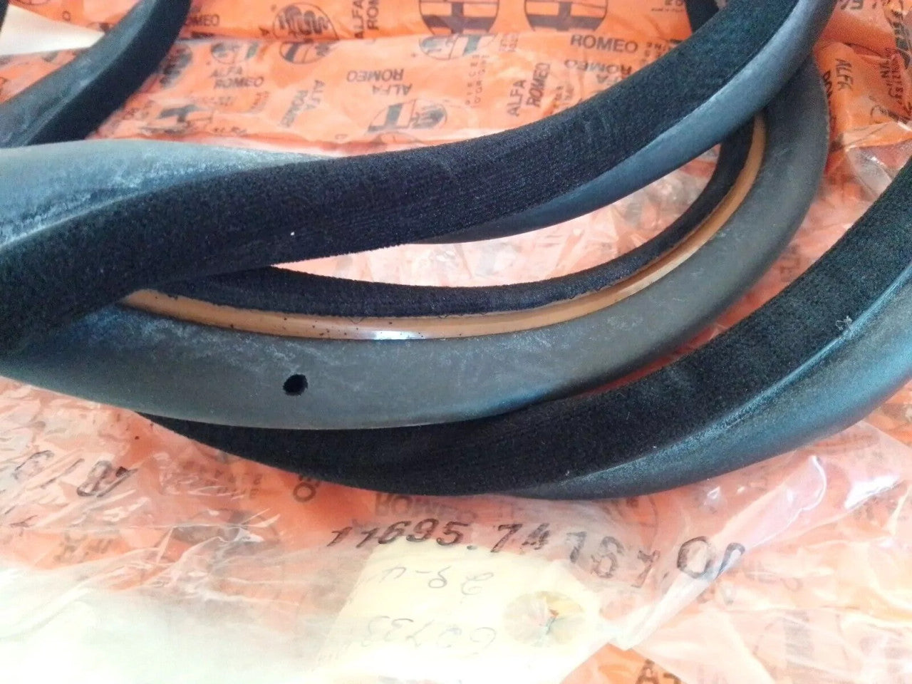 Front Door Frame Seal fits Alfa Romeo Giulietta 60733975 Genuine View Left