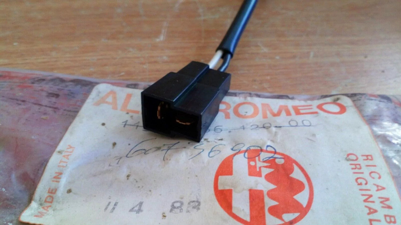 Windscreen Wipers Pump Cable fits Alfa Romeo 33 60736902 Genuine View Rear