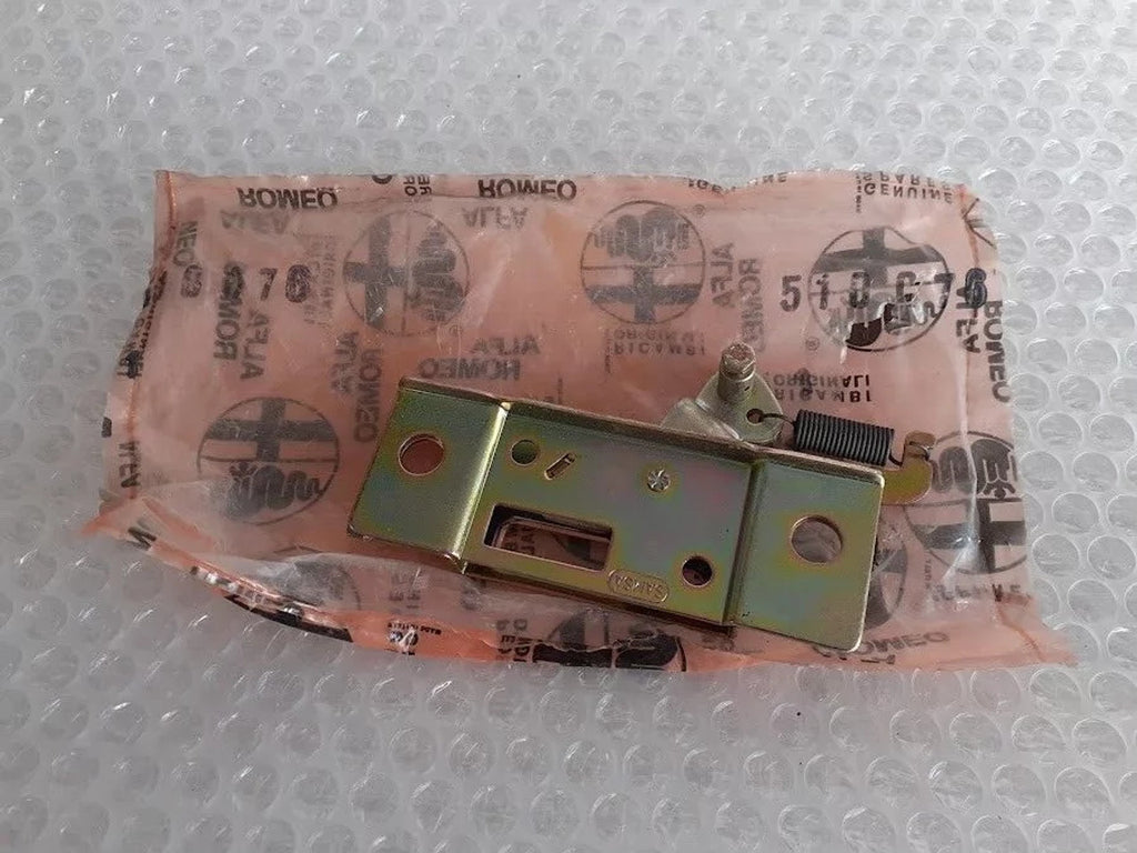 Tailgate Trunk Lid Lock fits Alfa Romeo Alfasud 60744075 Genuine View Front