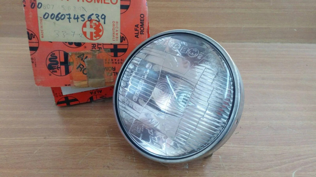 Headlight fits Alfa Romeo Alfasud 60745639 Genuine View Front