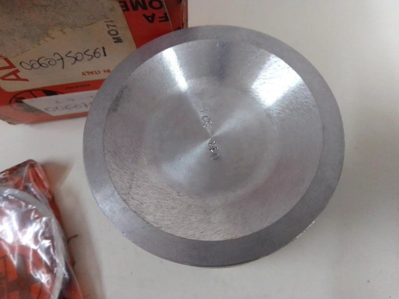 4x Piston fits Alfa Romeo Alfasud 80.40mm Bore 795095 60750561 Genuine View Rear