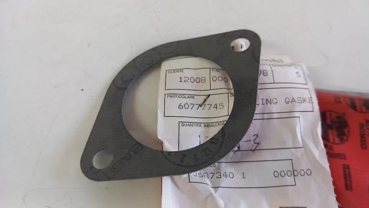 Thermostat Gasket fits Alfa Romeo 33 Alfasud 60777745 Genuine View Front