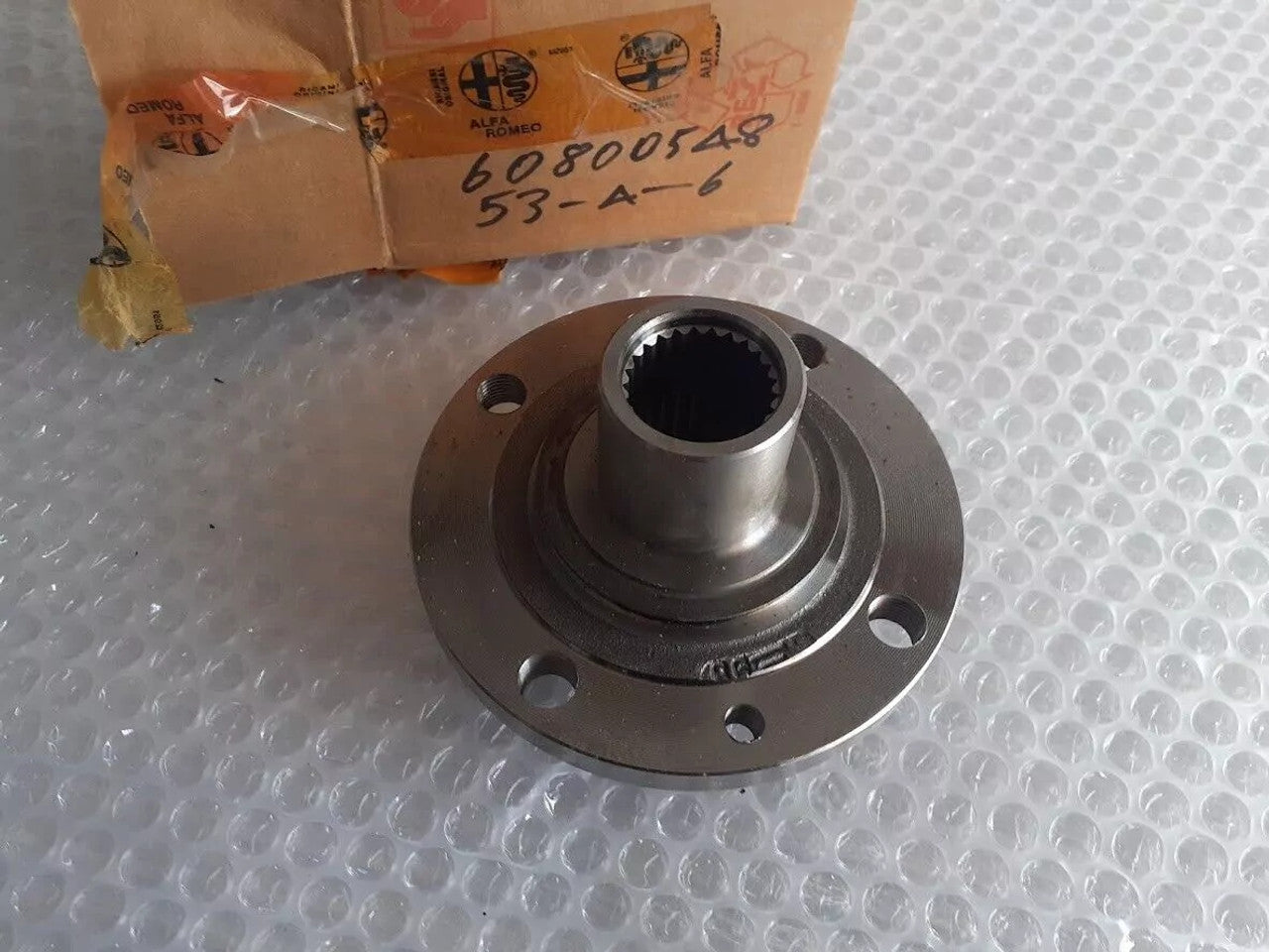 Wheel Hub Front fits Fiat Lancia Alfa Romeo Abarth 51824630 Genuine 60800548 View Left