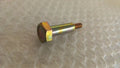 2x Exhaust Pipe Screw fits Fiat Lancia Alfa Romeo 60801441 82399343 Genuine View Front
