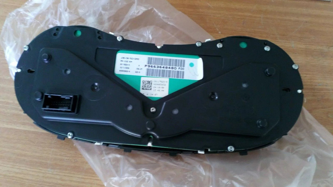 Instrument Cluster fits Peugeot 307 6106QY Genuine View Rear