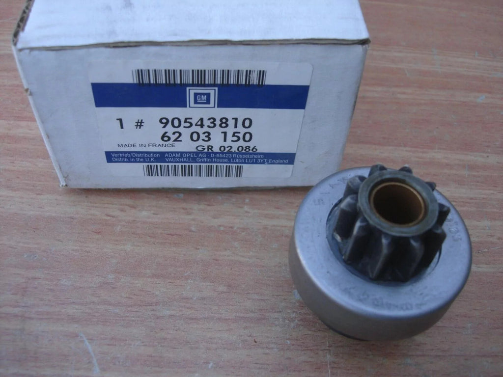 Pinion Starter fits Opel Zafira A Corsa A Vectra B Meriva Astra Vauxhall Nova 6203150 View Front