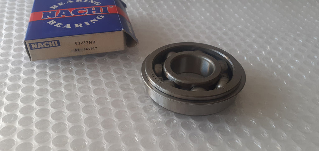 Transmission Bearing 63/32NR 32x75x20 with Snap Ring View Front