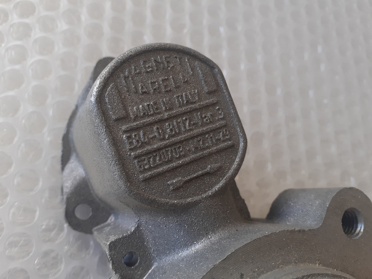 Starter Motor Housing Cover fits Fiat Panda Uno 127 63220703 View Rear