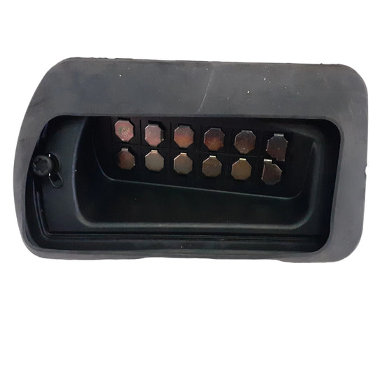 Sliding Door Contact Switch Connector fits Peugeot 1007 6366A4 9659128280 Genuine