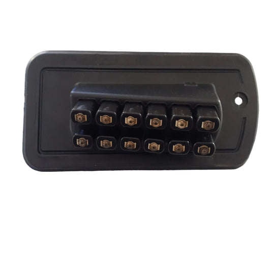 Sliding Door Contact Switch Connector fits Peugeot 1007 6366A5 9659128380 Genuine