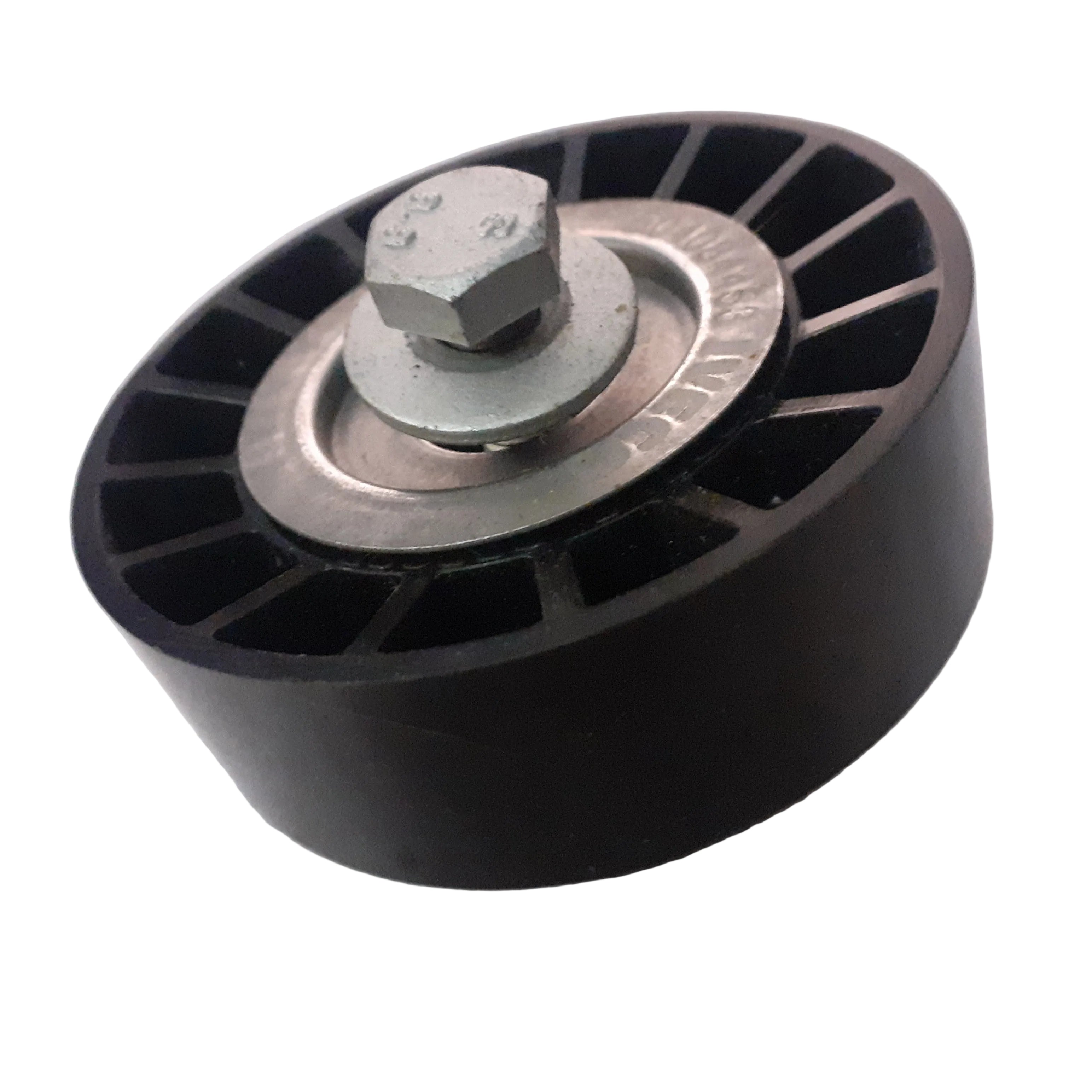Tensioner Pulley V-Ribbed Belt fits Peugeot Citroen Fiat 6453SG 504084453 Genuine View Rear