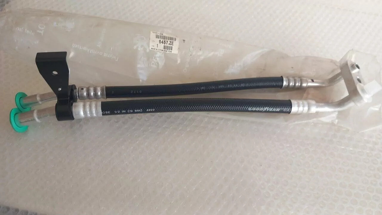 Air Condition Hose fits Peugeot 406 6457ZE Genuine View Front